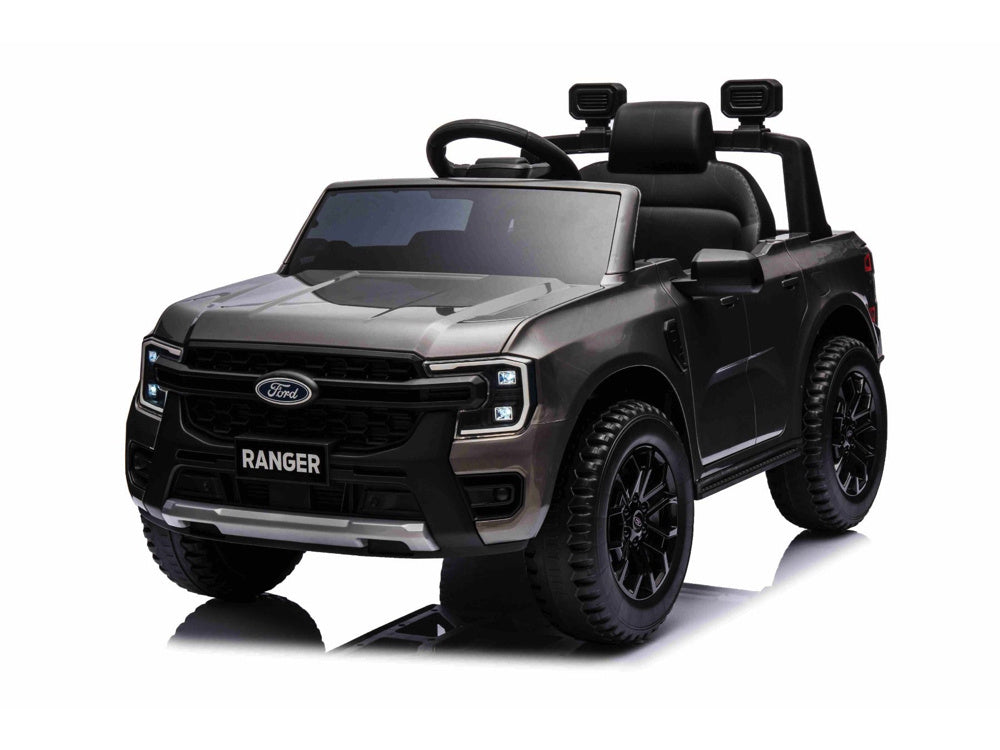 Ford Ranger, 12 Volt Elektrische Kinderauto Met Rubberen Banden, Leder Zitje En Meer!