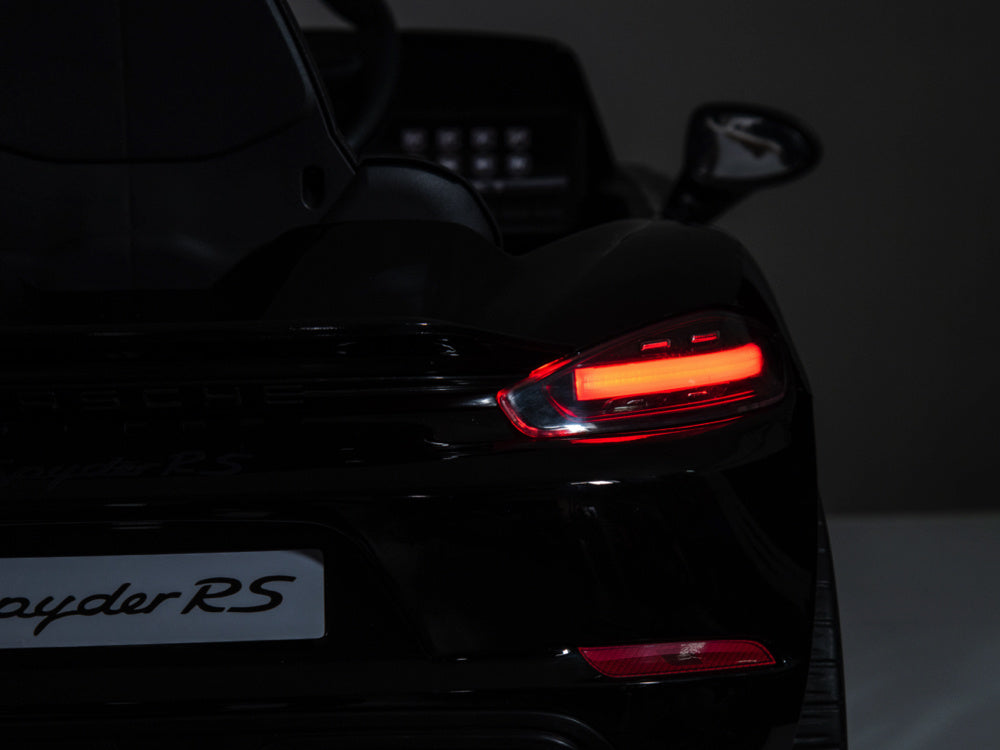 Porsche Spyder Rs, 12 Volt Lithium Accu, Rubberen Banden, Leder Zitje En Meer!