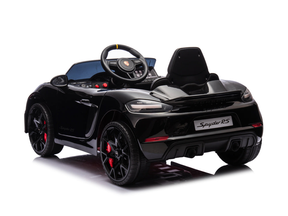 Porsche Spyder Rs, 12 Volt Lithium Accu, Rubberen Banden, Leder Zitje En Meer!