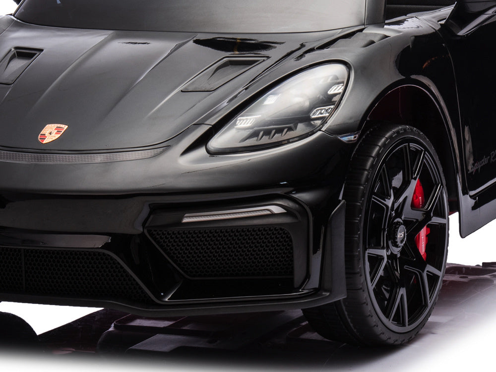 Porsche Spyder Rs, 12 Volt Lithium Accu, Rubberen Banden, Leder Zitje En Meer!