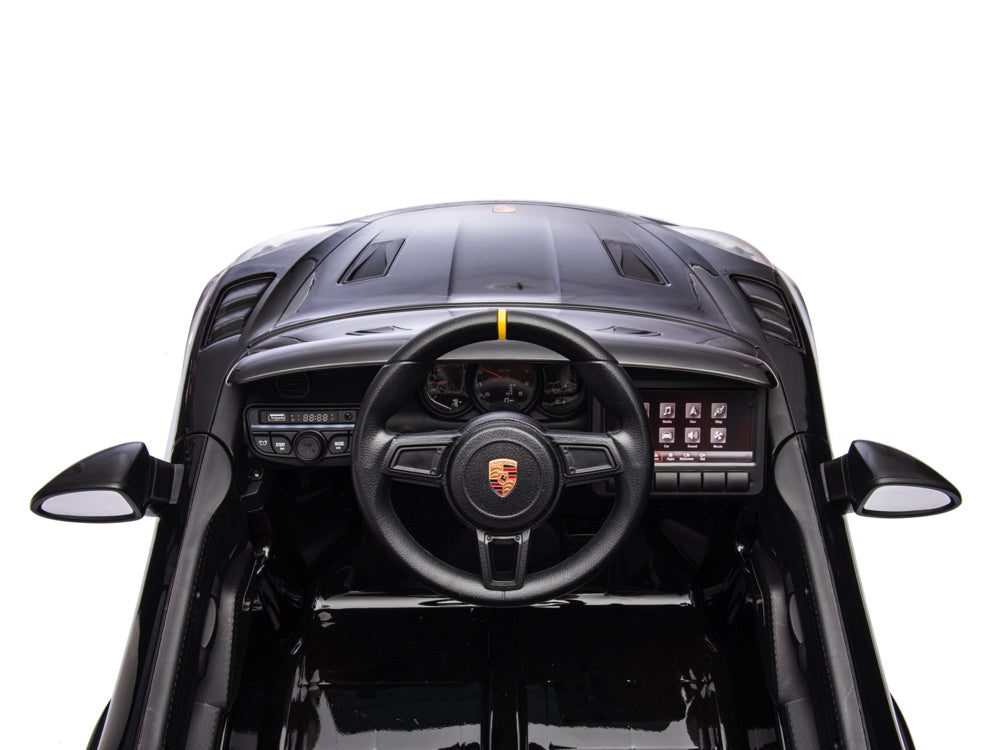 Porsche Spyder Rs, 12 Volt Lithium Accu, Rubberen Banden, Leder Zitje En Meer!