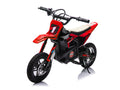 Crossmotor, 24 Volt Elektrische Kinder Motor Met Geveerde Wielen