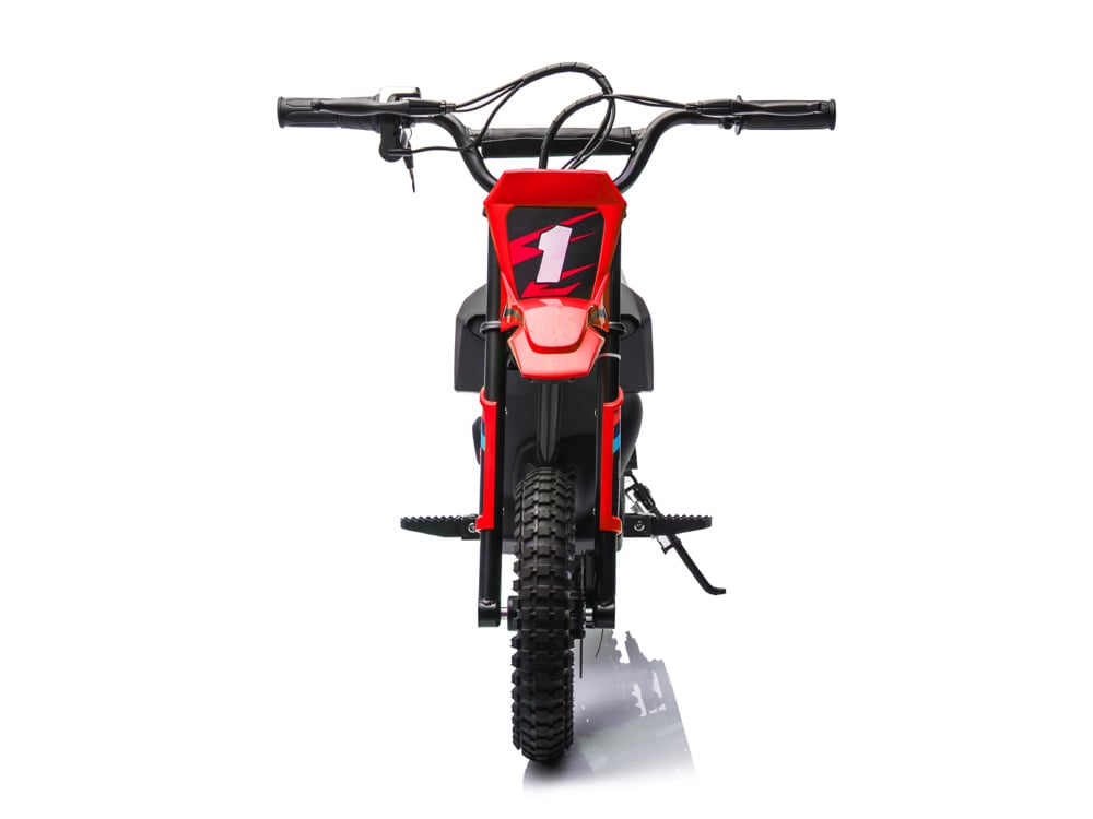 Crossmotor, 24 Volt Elektrische Kinder Motor Met Geveerde Wielen