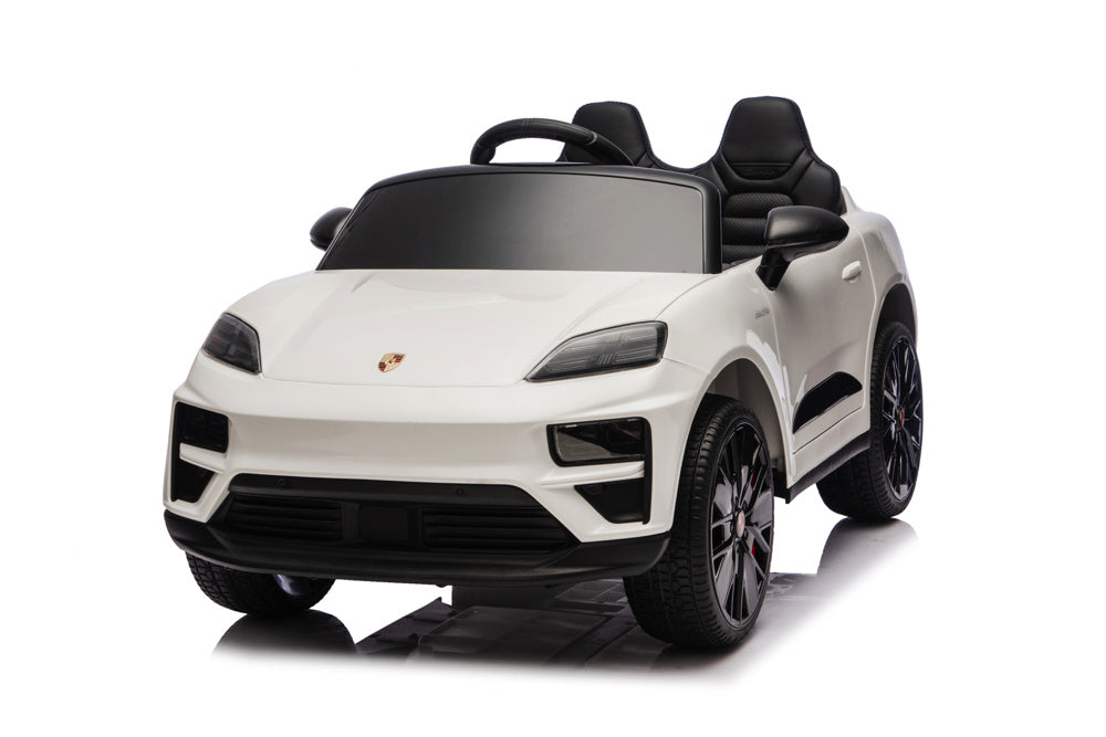 Porsche Macan Turbo, Elektrische Kinderauto Met Een Lithium Accu, Muziek Module, Rubberen Banden En Meer.