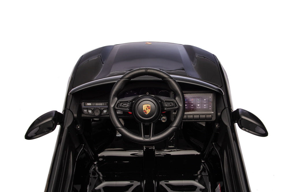 Porsche Macan Turbo, Elektrische Kinderauto Met Een Lithium Accu, Muziek Module, Rubberen Banden En Meer.