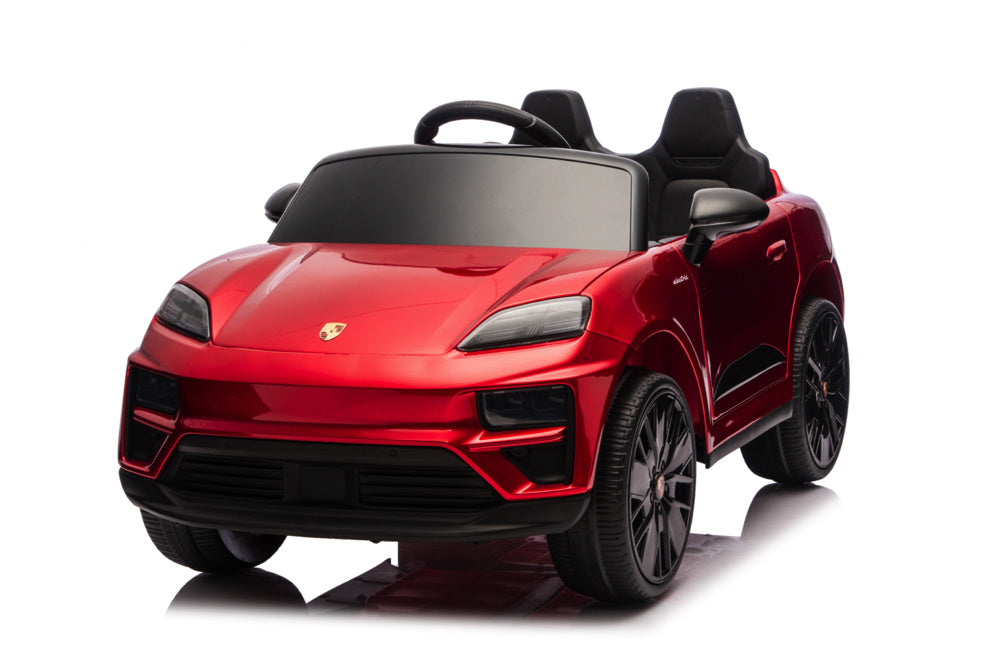 Porsche Macan Turbo, Elektrische Kinderauto Met Een Lithium Accu, Muziek Module, Rubberen Banden En Meer.