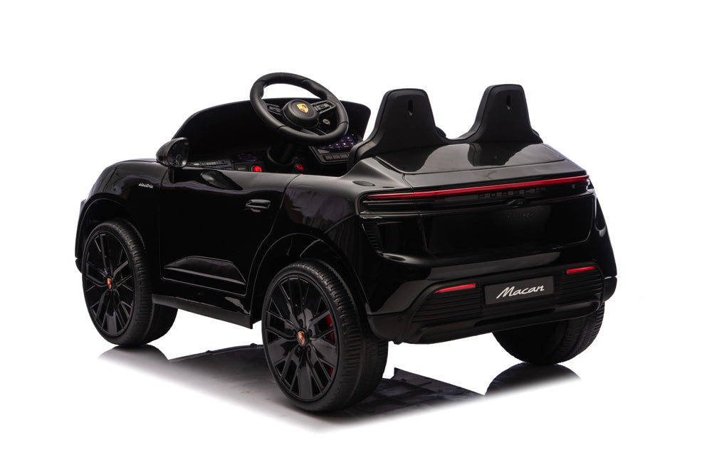 Porsche Macan Turbo, Elektrische Kinderauto Met Een Lithium Accu, Muziek Module, Rubberen Banden En Meer.