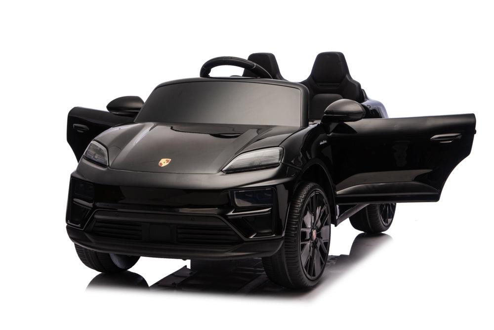 Porsche Macan Turbo, Elektrische Kinderauto Met Een Lithium Accu, Muziek Module, Rubberen Banden En Meer.