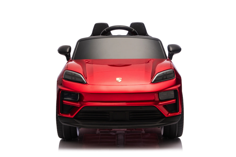 Porsche Macan Turbo, Elektrische Kinderauto Met Een Lithium Accu, Muziek Module, Rubberen Banden En Meer.