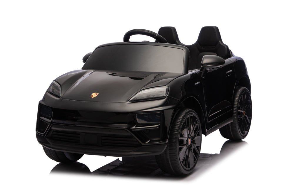 Porsche Macan Turbo, Elektrische Kinderauto Met Een Lithium Accu, Muziek Module, Rubberen Banden En Meer.