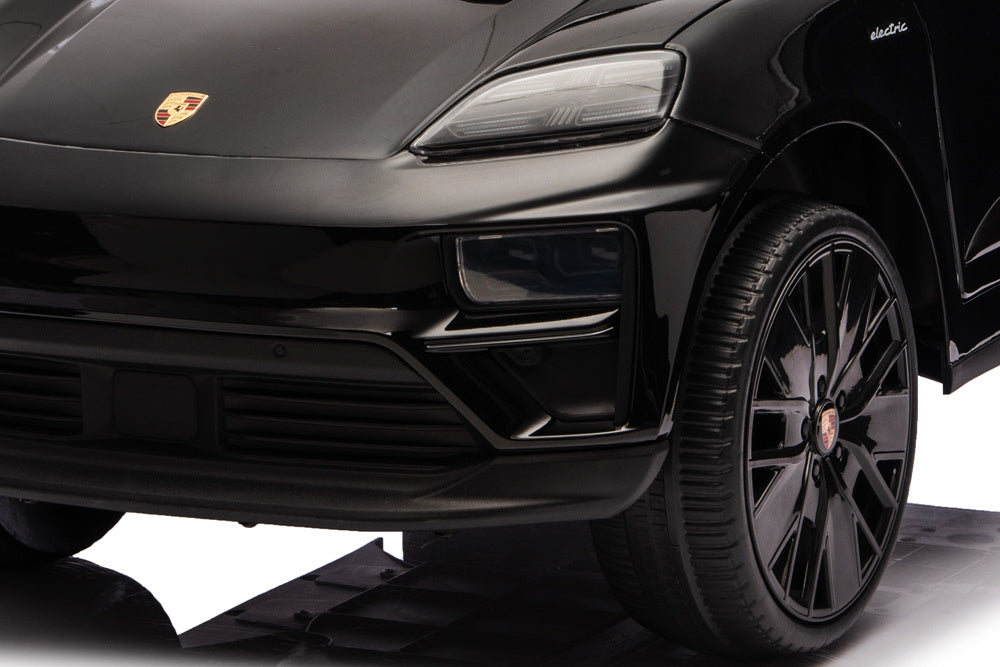 Porsche Macan Turbo, Elektrische Kinderauto Met Een Lithium Accu, Muziek Module, Rubberen Banden En Meer.