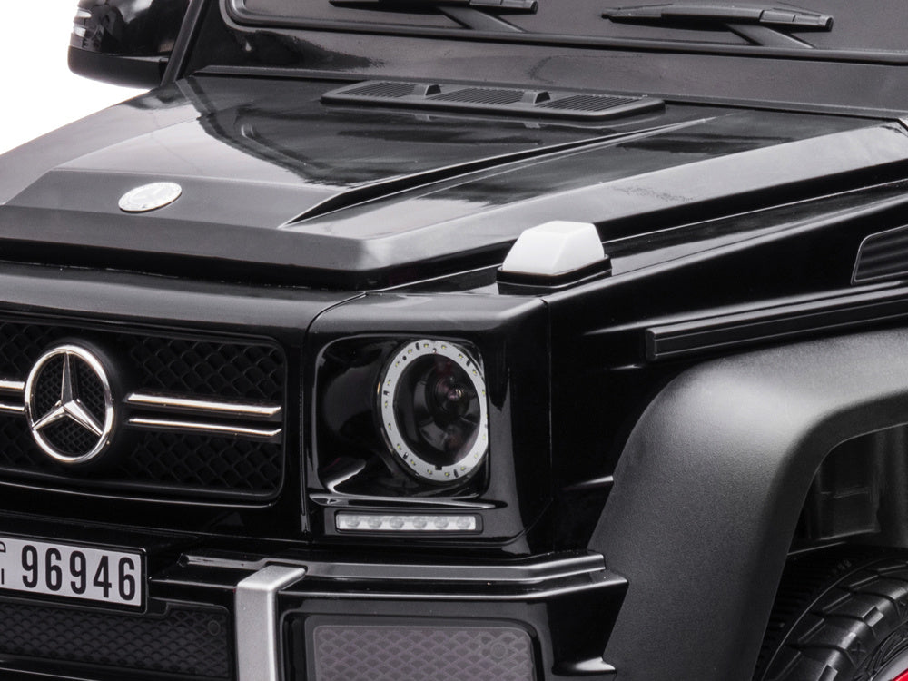 Mercedes-Benz G63 6X6, 12V Met Rubberen Banden En Meer!