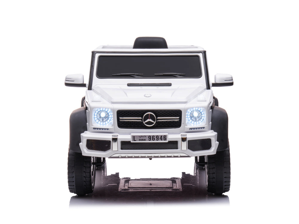 Mercedes-Benz G63 6X6, 12V Met Rubberen Banden En Meer!