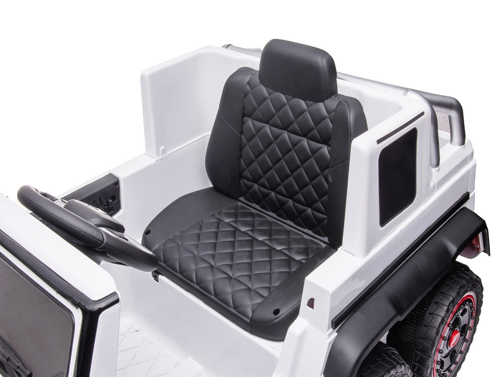 Mercedes-Benz G63 6X6, 12V Met Rubberen Banden En Meer!
