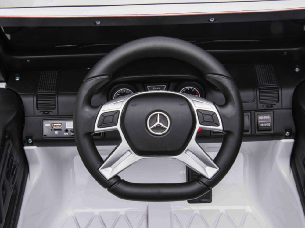 Mercedes-Benz G63 6X6, 12V Met Rubberen Banden En Meer!