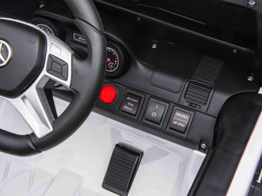 Mercedes-Benz G63 6X6, 12V Met Rubberen Banden En Meer!