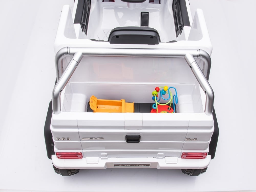 Mercedes-Benz G63 6X6, 12V Met Rubberen Banden En Meer!