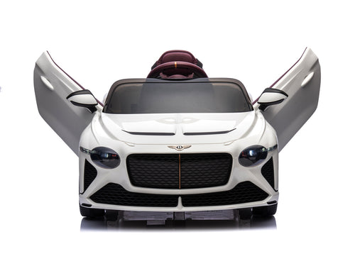 Bentley Bacalar, 12 Volt Elektrische Kinderauto, Leder Zitje, Rubberen Banden En Meer.