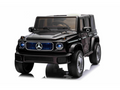 Mercedes Benz Eqg, 12 Volt Elektrische Kinderauto Met Rubberen Banden, Leder Zitje En Meer!