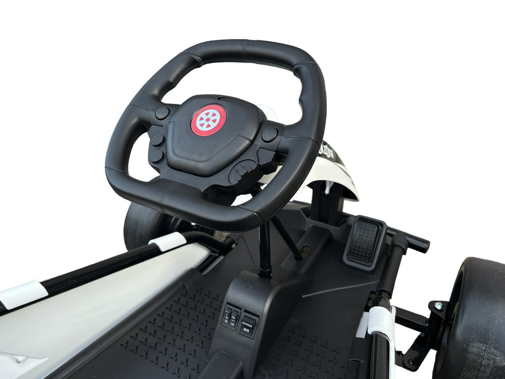 Rollzone Drift Go-Kart, 24 Volt Lithium Kart Met 200 Watt Motoren, Nieuwe Editie!