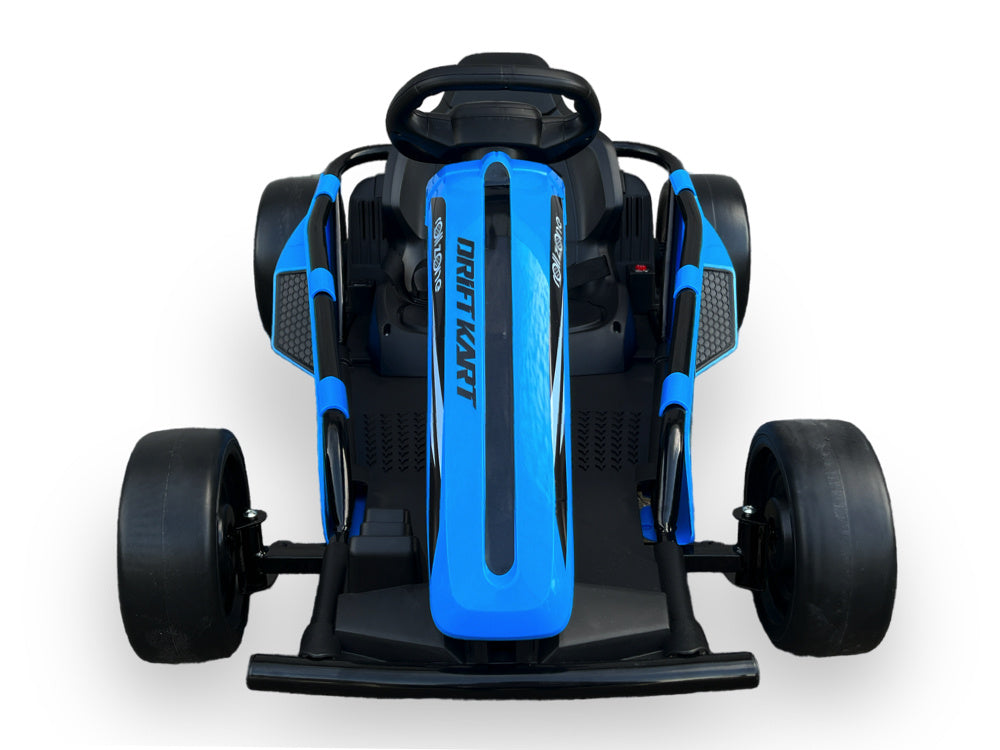 Rollzone Drift Go-Kart, 24 Volt Kart Met 200 Watt Motoren, Nieuwe Editie!