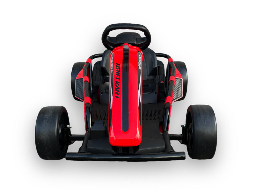 Rollzone Drift Go-Kart, 24 Volt Lithium Kart Met 200 Watt Motoren, Nieuwe Editie!
