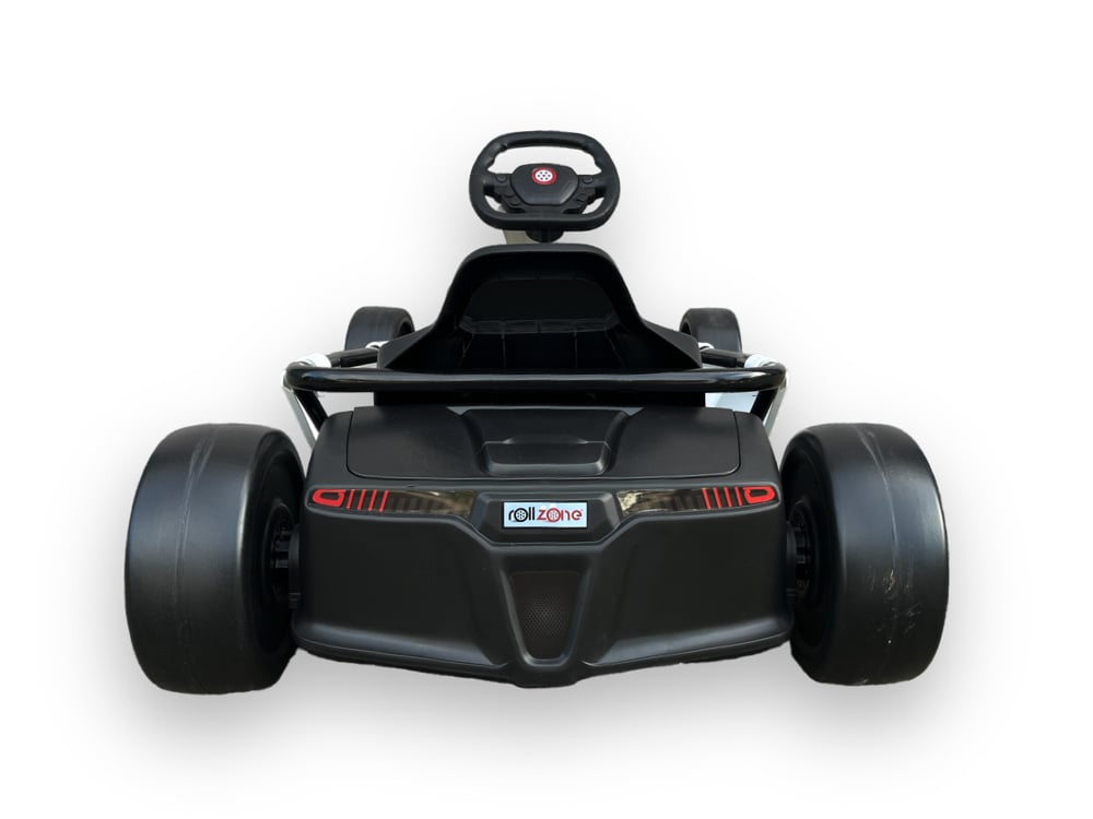 Rollzone Drift Go-Kart, 24 Volt Lithium Kart Met 200 Watt Motoren, Nieuwe Editie!