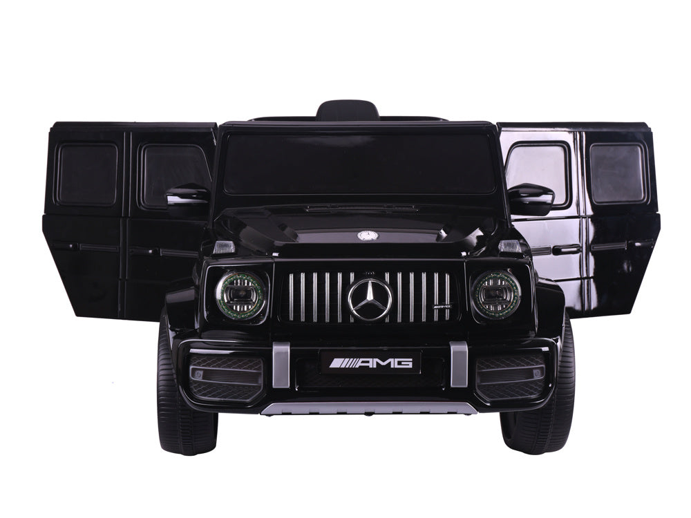 Mercedes G63, Kinderauto Met Lithium Accu, Rubberen Banden, Leder Zitje