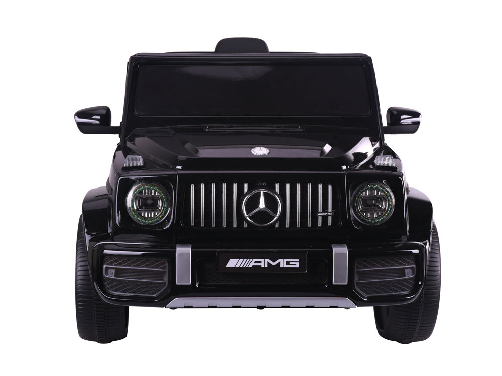 Mercedes G63, 12 Volt Kinder Accu Auto, Rubberen Banden, Leder Zitje En Meer!