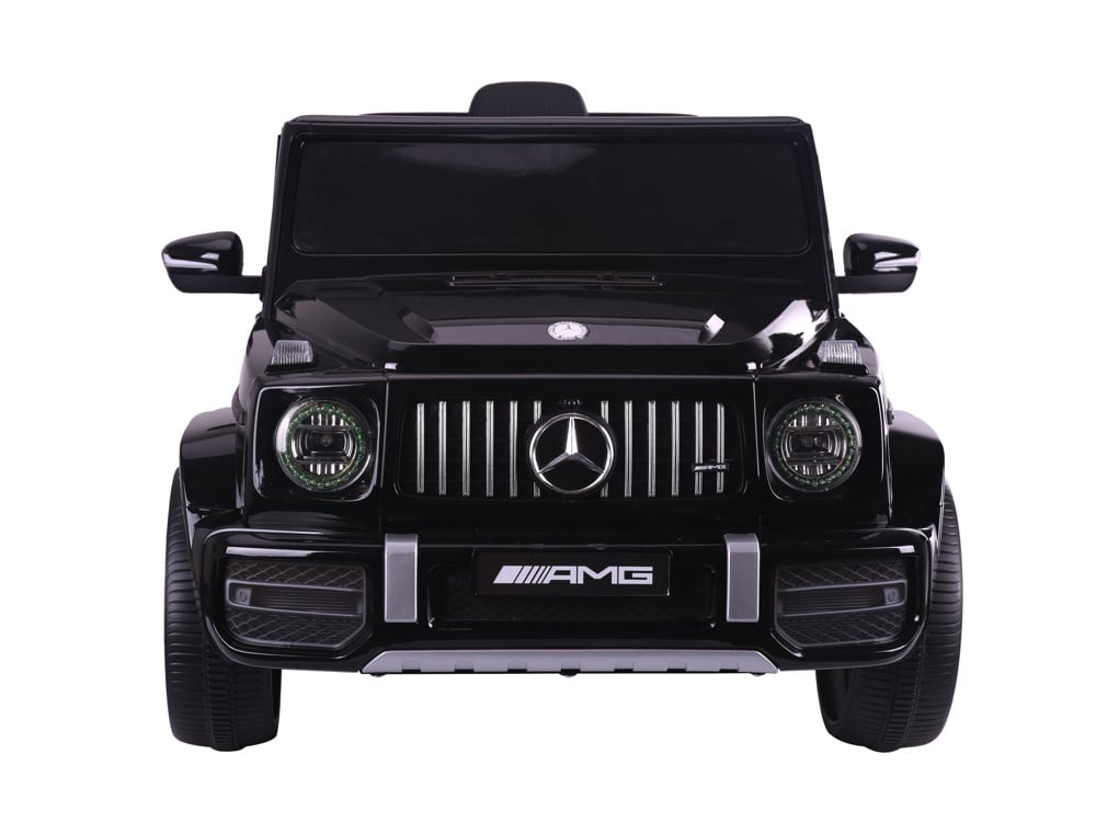 Mercedes G63, Kinderauto Met Lithium Accu, Rubberen Banden, Leder Zitje