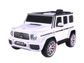 Mercedes G63, 12 Volt Kinder Accu Auto, Rubberen Banden, Leder Zitje En Meer!