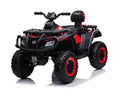 24 Volt Lithium Elektrische Quad, 4 Motoren, Rubberen Banden, Leder Zitting En Meer!
