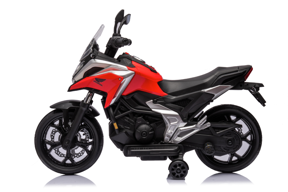 Honda Nc750X, 12 Volt Elektrische Kindermotor Met Rubberen Banden En Meer!